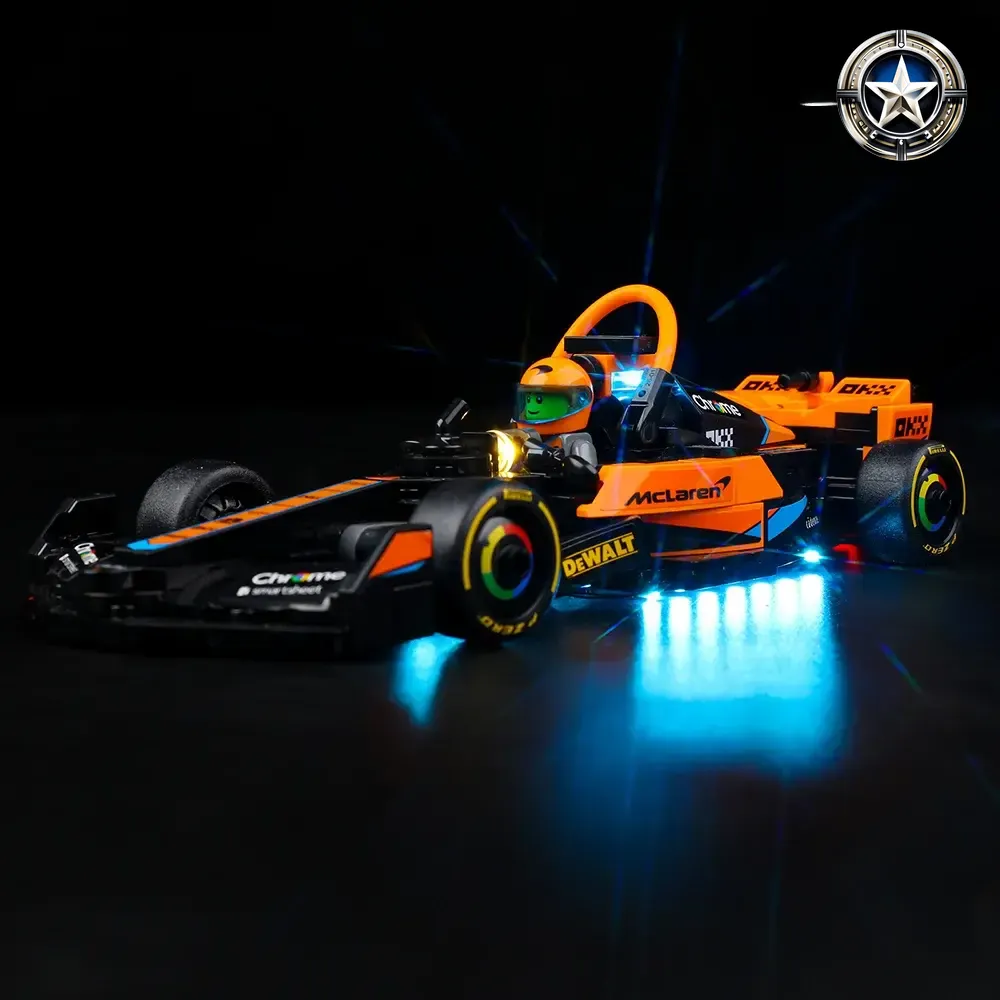 Light Kit for 2023 McLaren Formula One Race Car Set 76919 Exclusive Edition Light Kit for 2023 McLaren Formula One Race Car Set 76919 Exclusive Edition