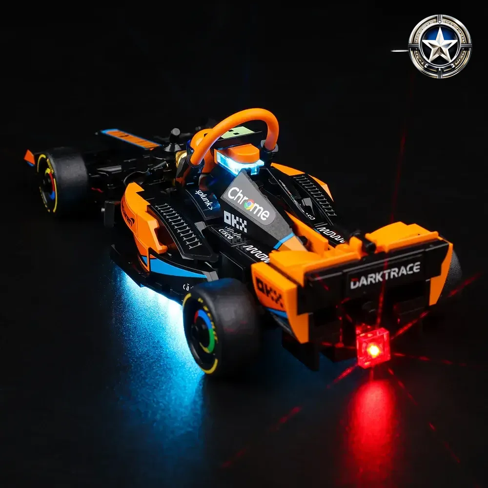 Light Kit for 2023 McLaren Formula One Race Car Set 76919 Exclusive Edition Light Kit for 2023 McLaren Formula One Race Car Set 76919 Exclusive Edition