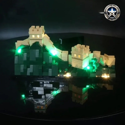 Premium Light Kit for Great Wall of China 21041 Building Set Accessories
