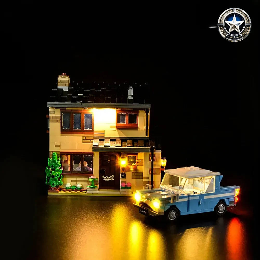 Light Kit Accessory for Lego 4 Privet Drive Set 75968 Building Blocks Light Kit Accessory for Lego 4 Privet Drive Set 75968 Building Blocks