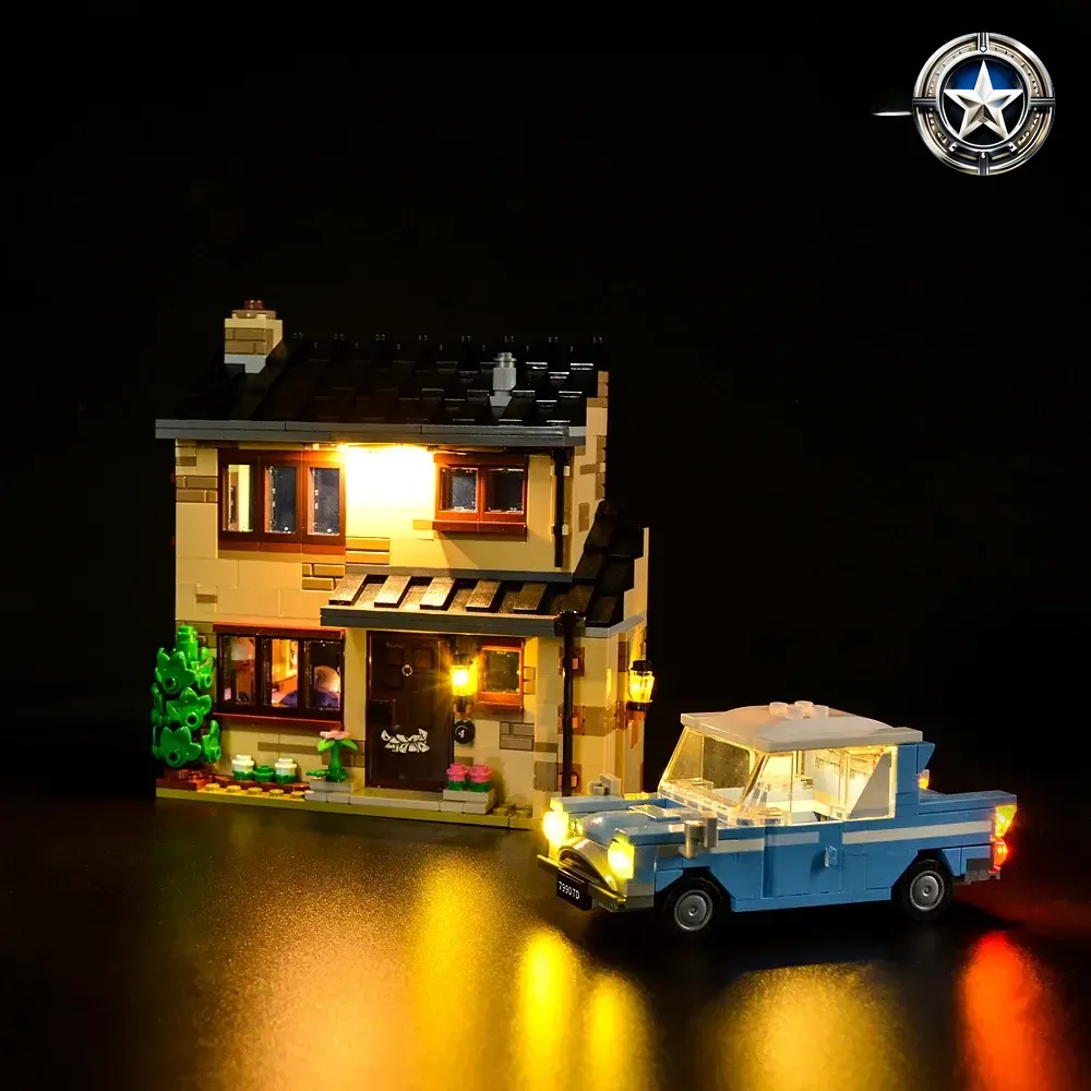 Light Kit Accessory for Lego 4 Privet Drive Set 75968 Building Blocks Light Kit Accessory for Lego 4 Privet Drive Set 75968 Building Blocks