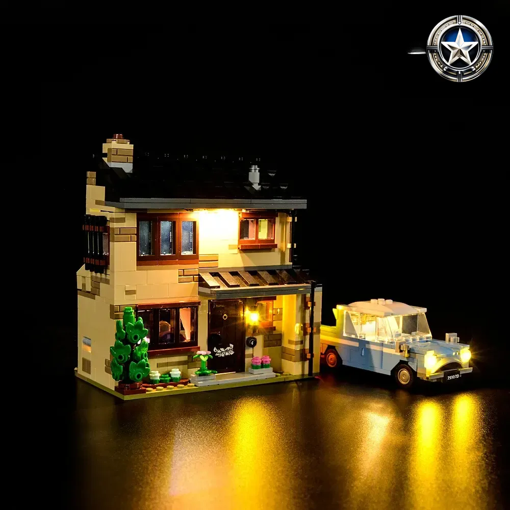 Light Kit Accessory for Lego 4 Privet Drive Set 75968 Building Blocks Light Kit Accessory for Lego 4 Privet Drive Set 75968 Building Blocks