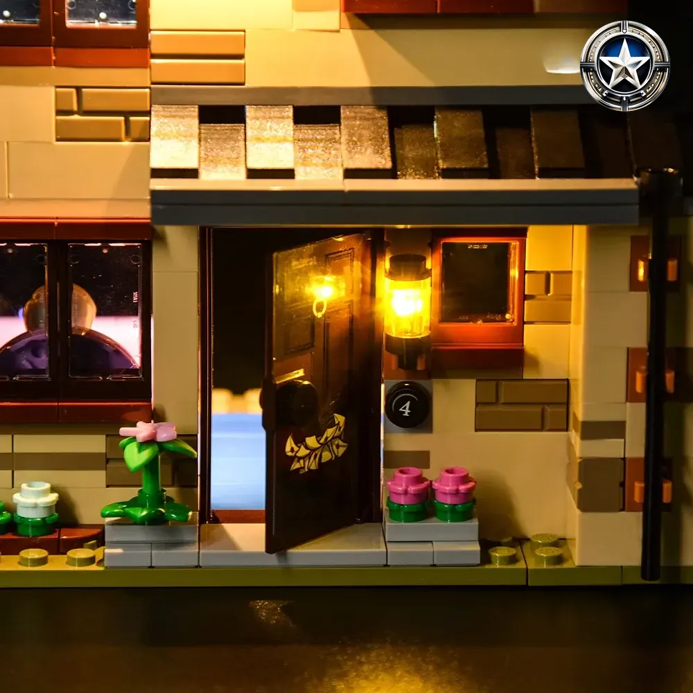Light Kit Accessory for Lego 4 Privet Drive Set 75968 Building Blocks Light Kit Accessory for Lego 4 Privet Drive Set 75968 Building Blocks