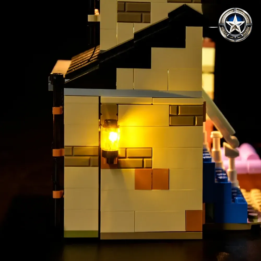 Light Kit Accessory for Lego 4 Privet Drive Set 75968 Building Blocks Light Kit Accessory for Lego 4 Privet Drive Set 75968 Building Blocks