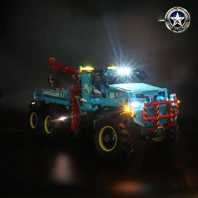 6 x 6 All Terrain Tow Truck Light Kit Compatible with Model 42070 Off Road Accessory 6 x 6 All Terrain Tow Truck Light Kit Compatible with Model 42070 Off Road Accessory