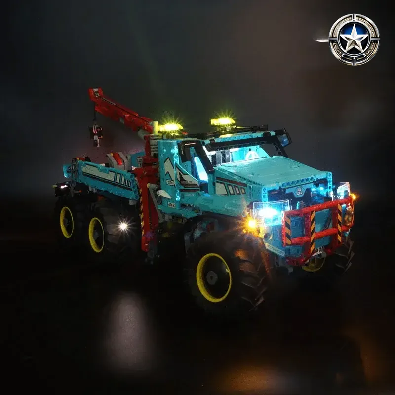 6 x 6 All Terrain Tow Truck Light Kit Compatible with Model 42070 Off Road Accessory 6 x 6 All Terrain Tow Truck Light Kit Compatible with Model 42070 Off Road Accessory