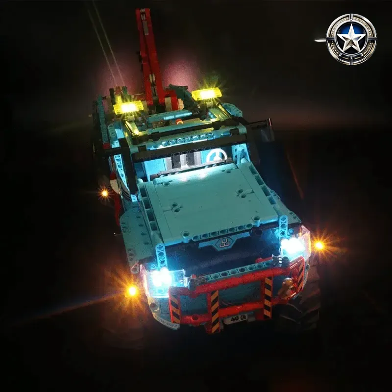 6 x 6 All Terrain Tow Truck Light Kit Compatible with Model 42070 Off Road Accessory 6 x 6 All Terrain Tow Truck Light Kit Compatible with Model 42070 Off Road Accessory