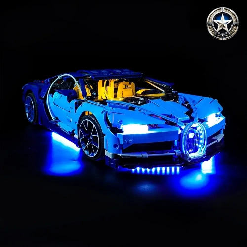 Light Kit for Bugatti Chiron Model 42083 Advanced Version Updated Edition