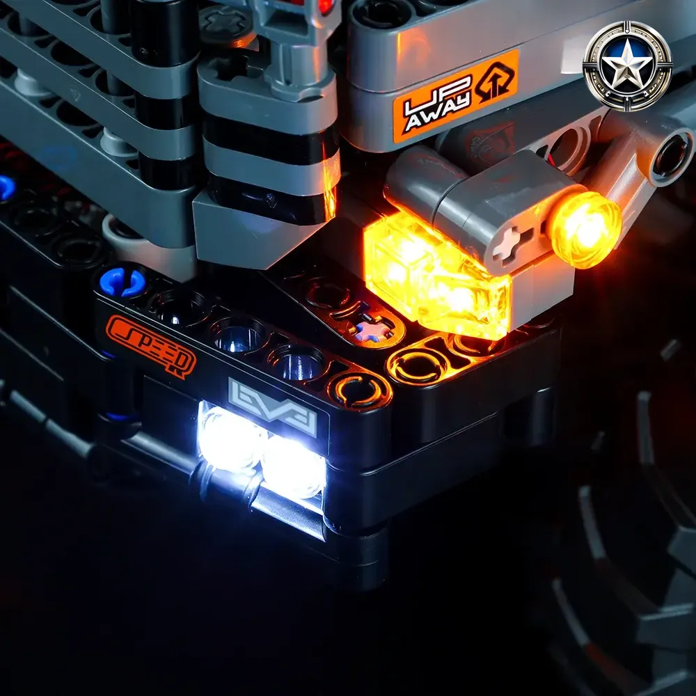 Mercedes Benz Zetros 42129 Trial Truck Lighting Kit 4x4 Off Road Accessories Mercedes Benz Zetros 42129 Trial Truck Lighting Kit 4x4 Off Road Accessories