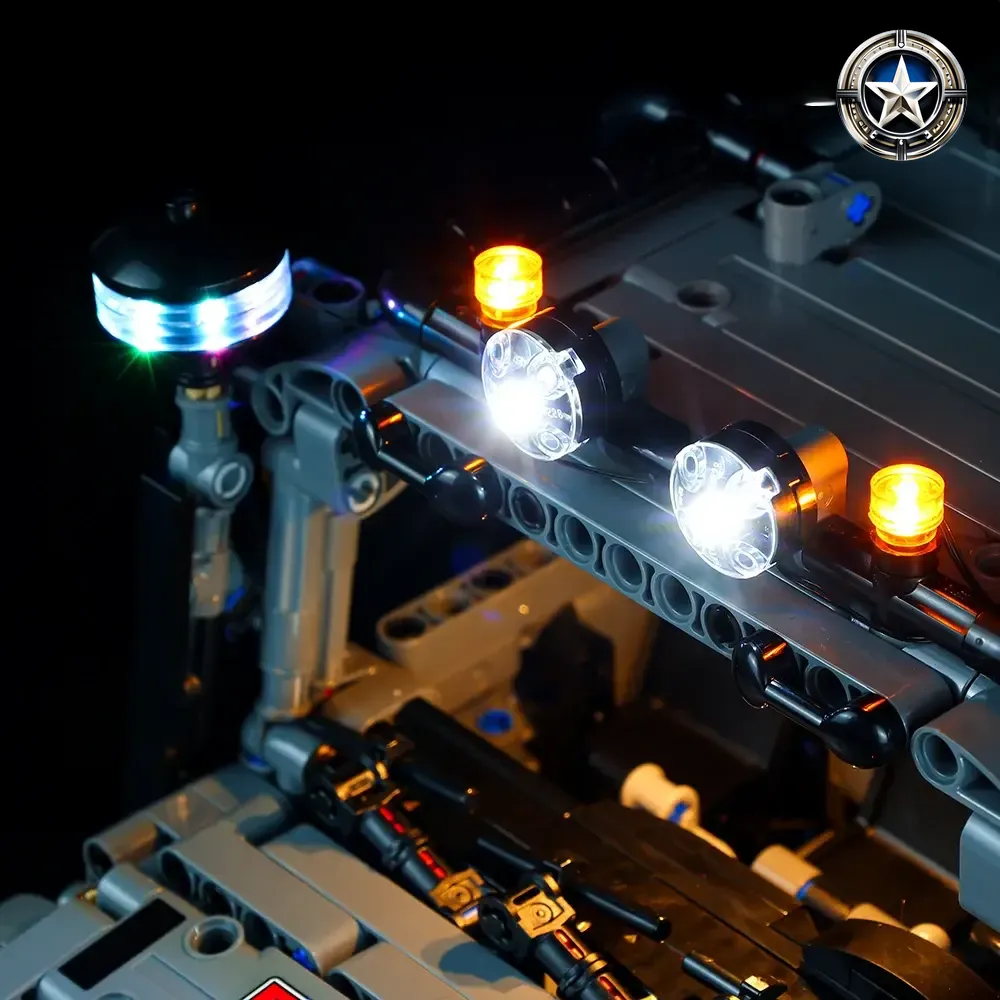 Mercedes Benz Zetros 42129 Trial Truck Lighting Kit 4x4 Off Road Accessories Mercedes Benz Zetros 42129 Trial Truck Lighting Kit 4x4 Off Road Accessories