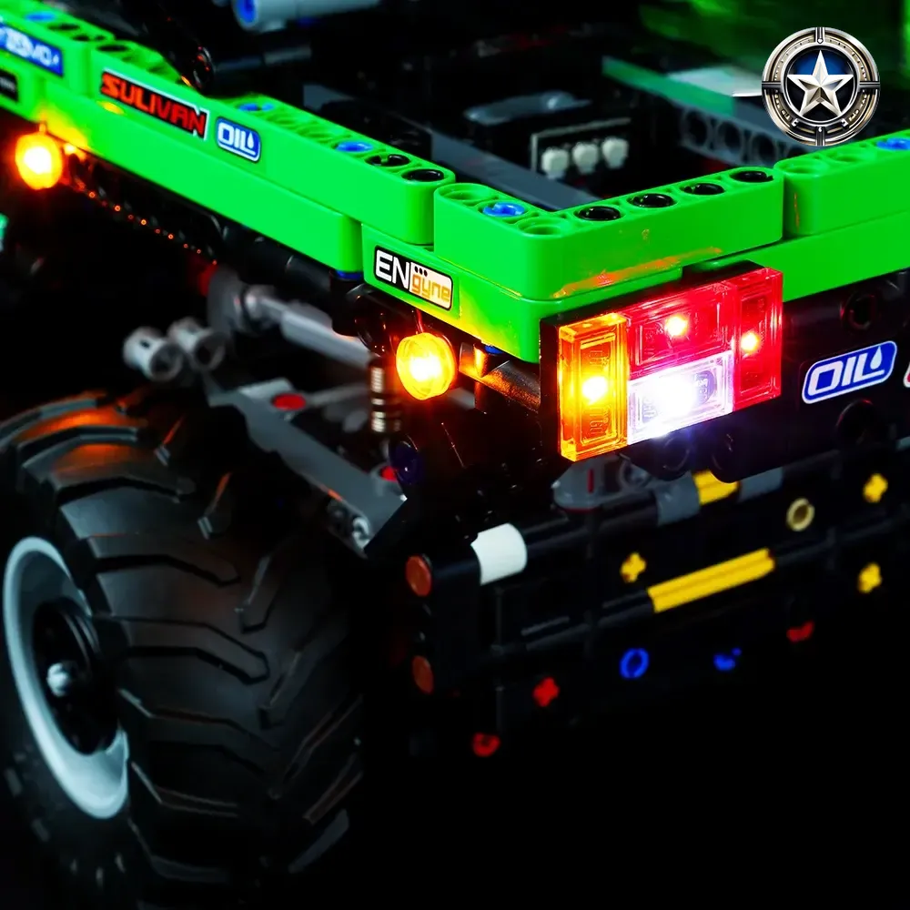 Mercedes Benz Zetros 42129 Trial Truck Lighting Kit 4x4 Off Road Accessories Mercedes Benz Zetros 42129 Trial Truck Lighting Kit 4x4 Off Road Accessories