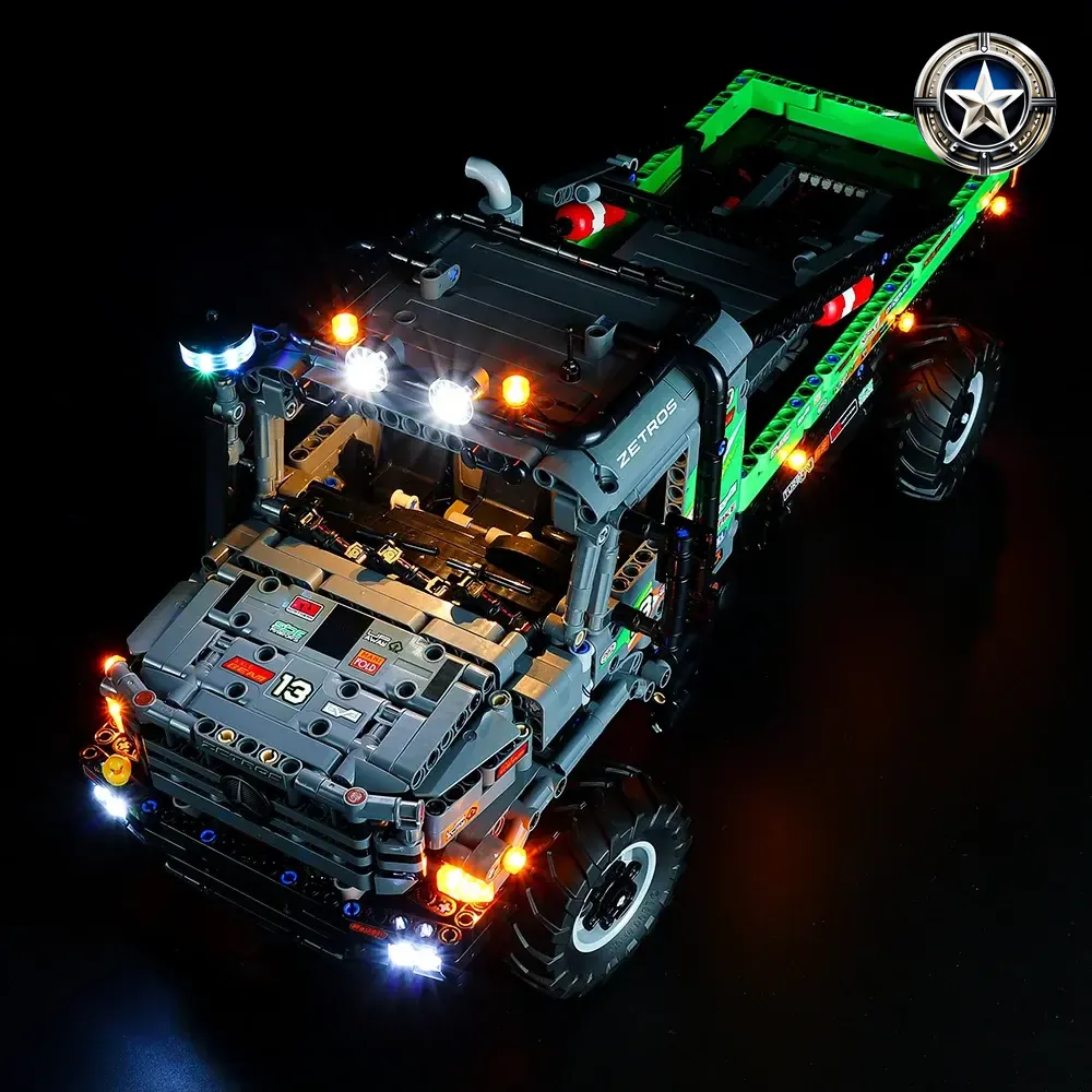 Mercedes Benz Zetros 42129 Trial Truck Lighting Kit 4x4 Off Road Accessories Mercedes Benz Zetros 42129 Trial Truck Lighting Kit 4x4 Off Road Accessories