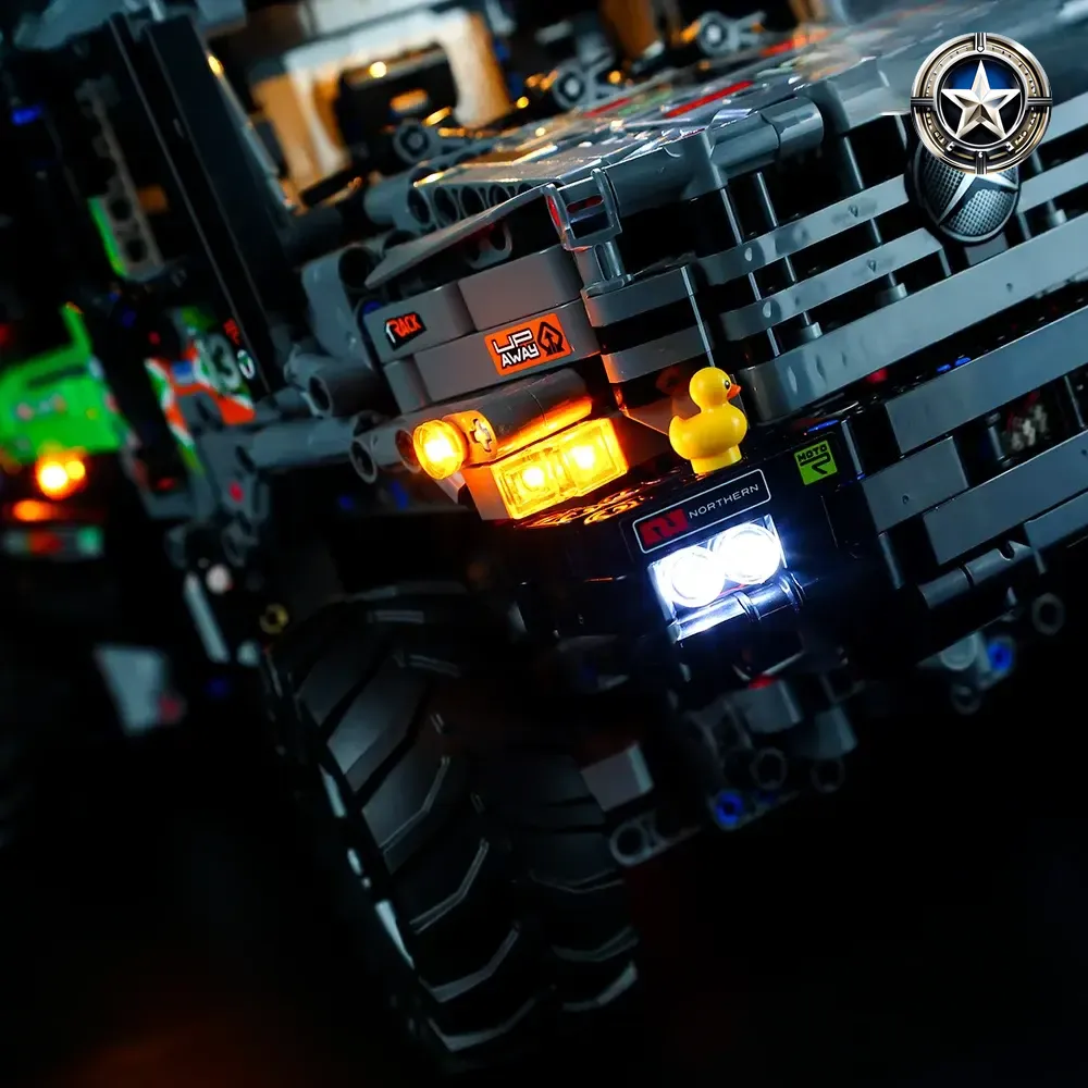 Mercedes Benz Zetros 42129 Trial Truck Lighting Kit 4x4 Off Road Accessories Mercedes Benz Zetros 42129 Trial Truck Lighting Kit 4x4 Off Road Accessories