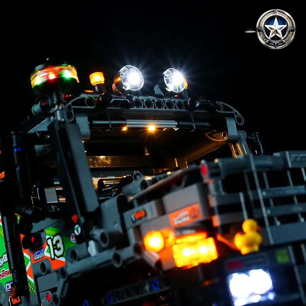 Mercedes Benz Zetros 42129 Trial Truck Lighting Kit 4x4 Off Road Accessories Mercedes Benz Zetros 42129 Trial Truck Lighting Kit 4x4 Off Road Accessories