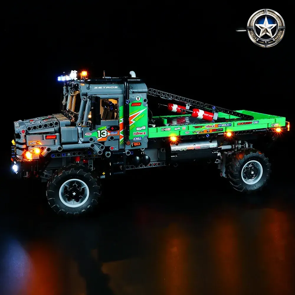 Mercedes Benz Zetros 42129 Trial Truck Lighting Kit 4x4 Off Road Accessories Mercedes Benz Zetros 42129 Trial Truck Lighting Kit 4x4 Off Road Accessories
