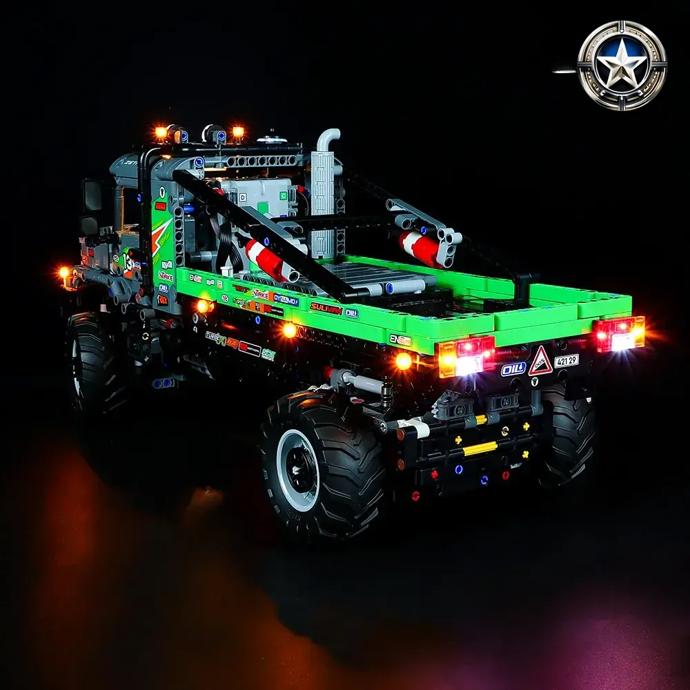 Mercedes Benz Zetros 42129 Trial Truck Lighting Kit 4x4 Off Road Accessories Mercedes Benz Zetros 42129 Trial Truck Lighting Kit 4x4 Off Road Accessories