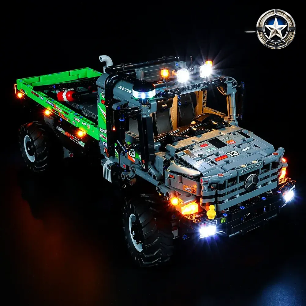 Mercedes Benz Zetros 42129 Trial Truck Lighting Kit 4x4 Off Road Accessories Mercedes Benz Zetros 42129 Trial Truck Lighting Kit 4x4 Off Road Accessories