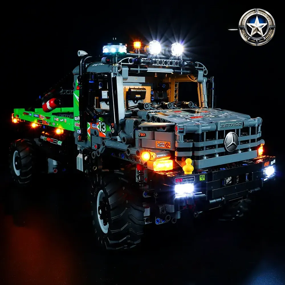 Mercedes Benz Zetros 42129 Trial Truck Lighting Kit 4x4 Off Road Accessories Mercedes Benz Zetros 42129 Trial Truck Lighting Kit 4x4 Off Road Accessories