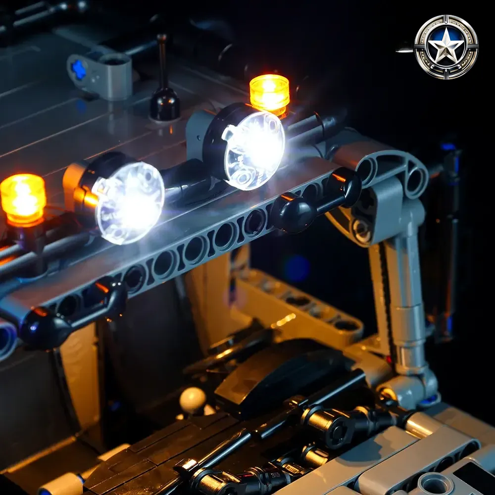 Mercedes Benz Zetros 42129 Trial Truck Lighting Kit 4x4 Off Road Accessories Mercedes Benz Zetros 42129 Trial Truck Lighting Kit 4x4 Off Road Accessories