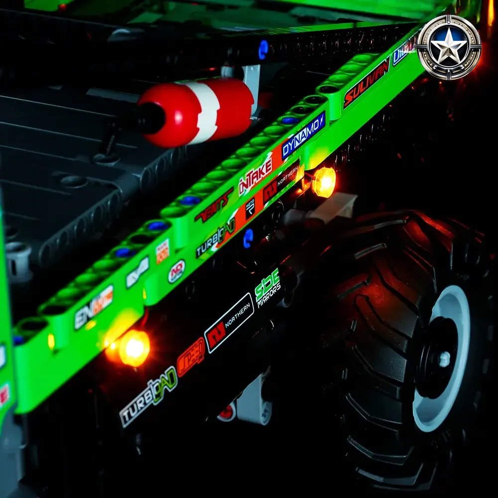 Mercedes Benz Zetros 42129 Trial Truck Lighting Kit 4x4 Off Road Accessories Mercedes Benz Zetros 42129 Trial Truck Lighting Kit 4x4 Off Road Accessories