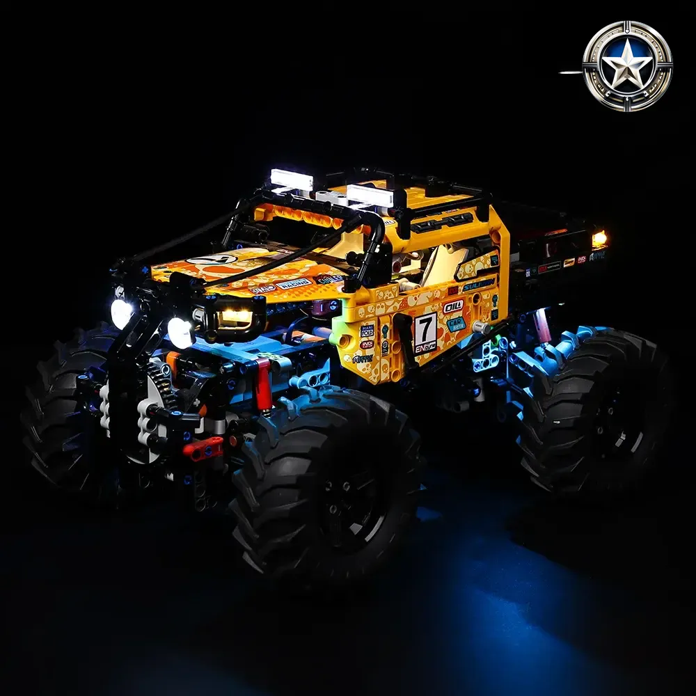 Off Road Light Kit for 4 X 4 Extreme Adventure Vehicle Model 42099 Updated Version Off Road Light Kit for 4 X 4 Extreme Adventure Vehicle Model 42099 Updated Version