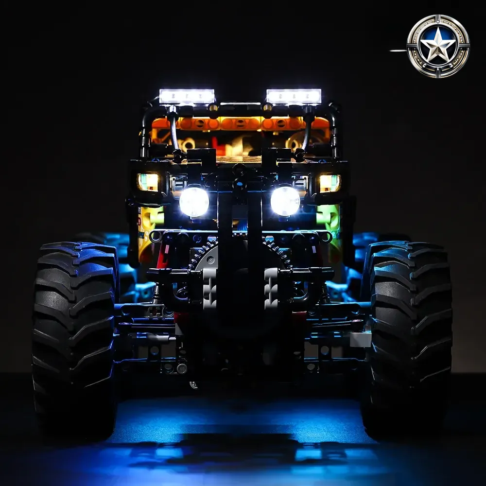 Off Road Light Kit for 4 X 4 Extreme Adventure Vehicle Model 42099 Updated Version Off Road Light Kit for 4 X 4 Extreme Adventure Vehicle Model 42099 Updated Version