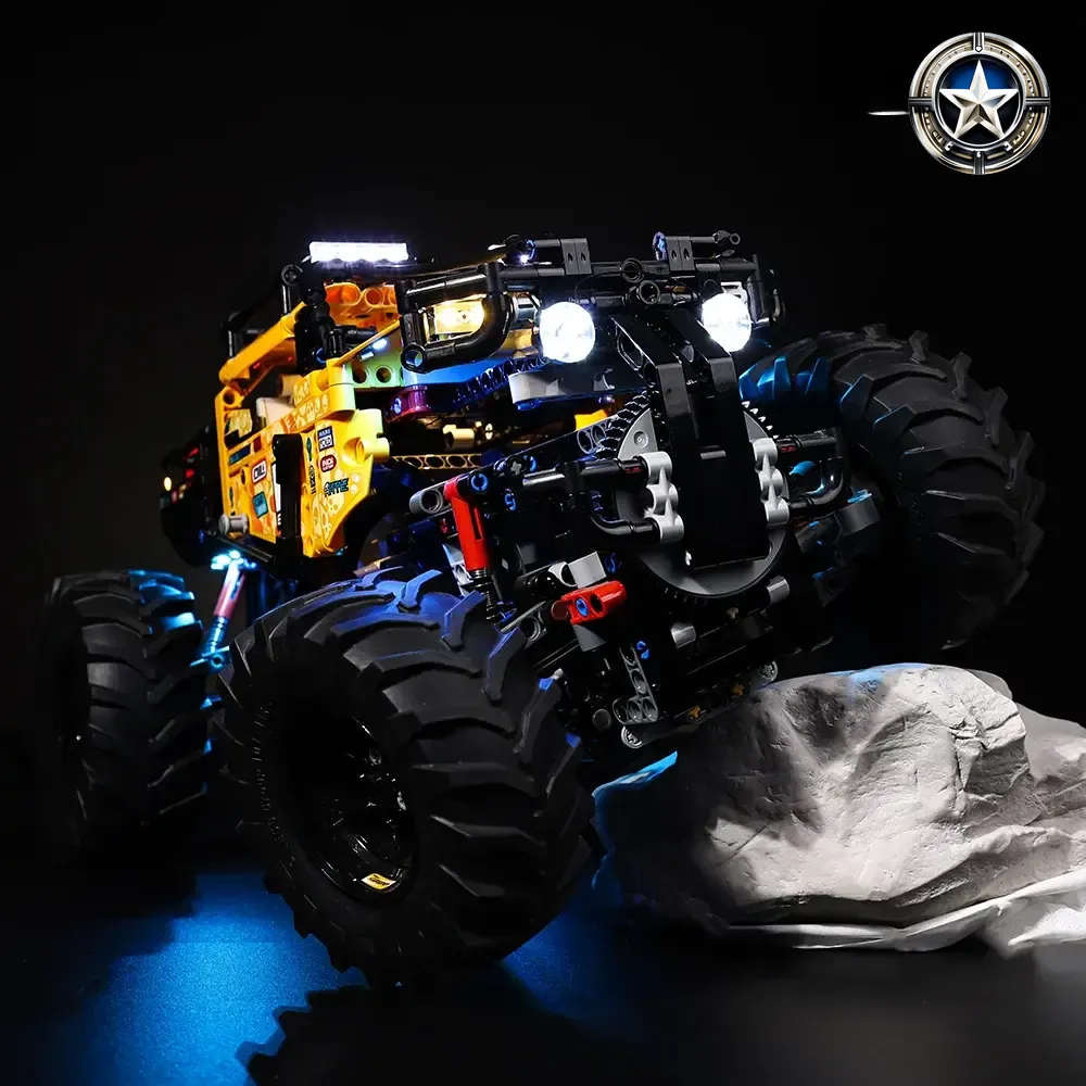 Off Road Light Kit for 4 X 4 Extreme Adventure Vehicle Model 42099 Updated Version Off Road Light Kit for 4 X 4 Extreme Adventure Vehicle Model 42099 Updated Version
