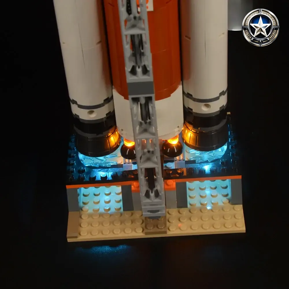 Deep Space Rocket Launch Control Light Kit Compatible with 60228 Building Set Deep Space Rocket Launch Control Light Kit Compatible with 60228 Building Set