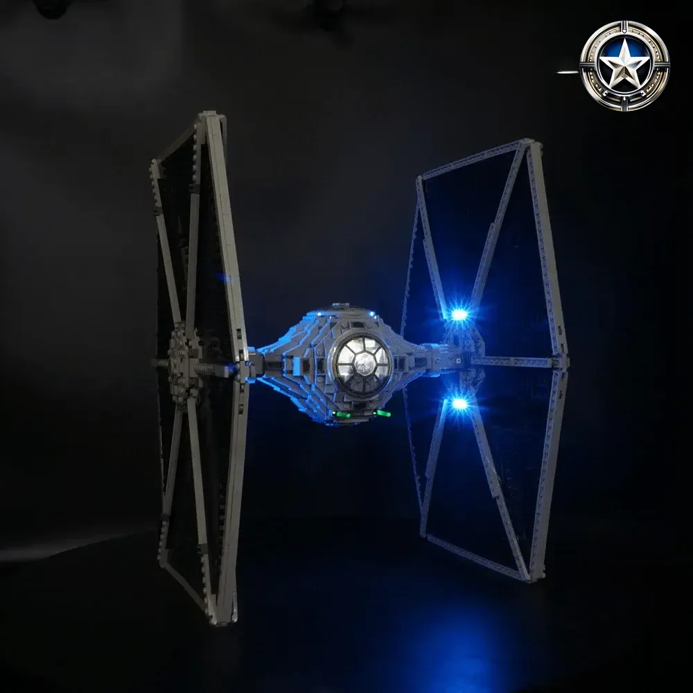 TIE Fighter Compatible Lighting Upgrade Kit for LEGO Set 75095 Perfect Display Enhancement TIE Fighter Compatible Lighting Upgrade Kit for LEGO Set 75095 Perfect Display Enhancement