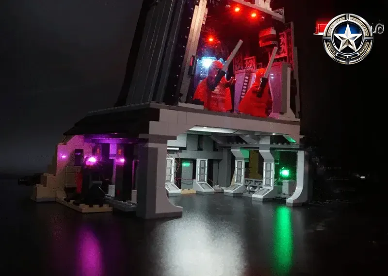Darth Vader Castle Lighting Kit Compatible with LEGO Star Wars Set 75251 Darth Vader Castle Lighting Kit Compatible with LEGO Star Wars Set 75251