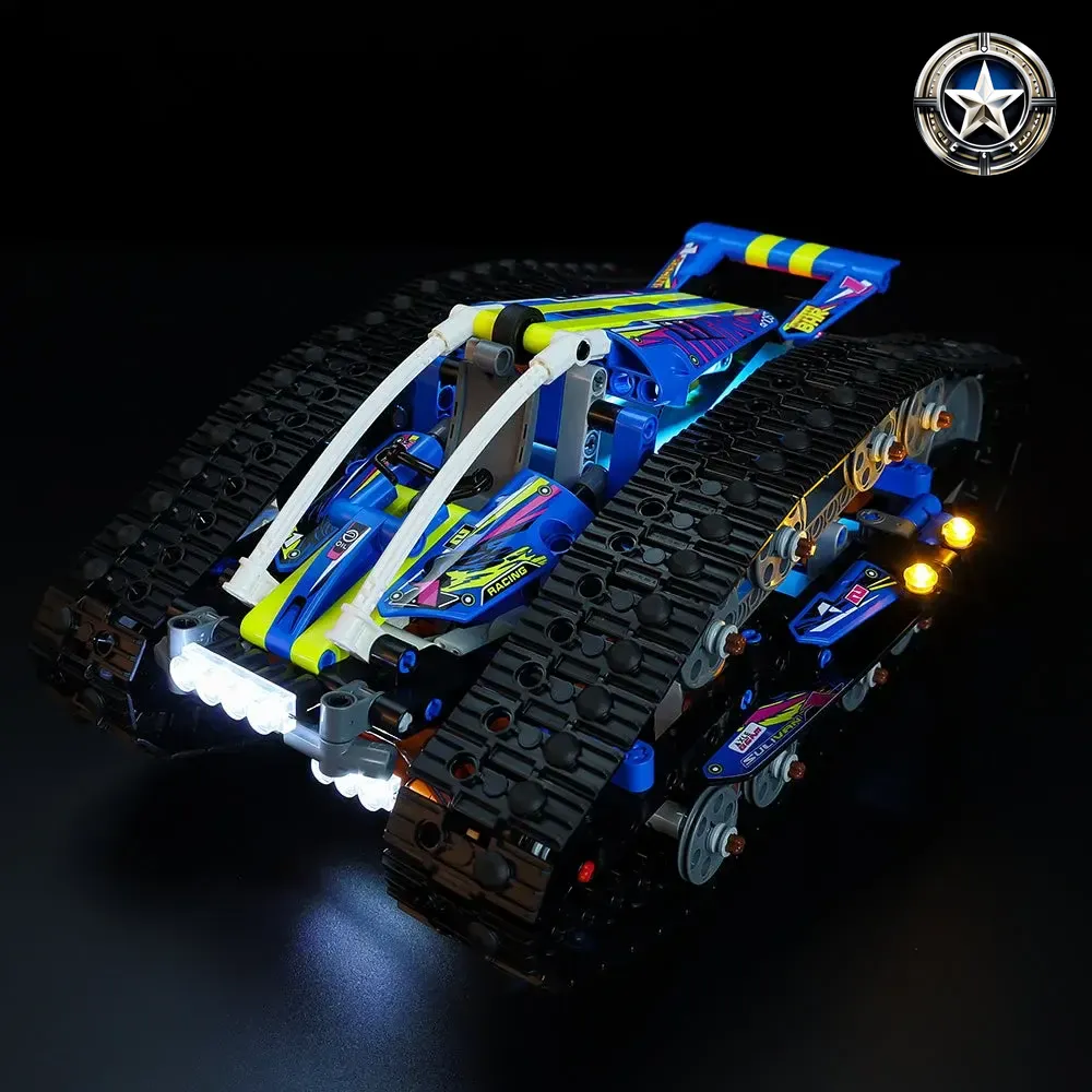 App Controlled Transformation Vehicle Light Kit Compatible Model 42140 Full Upgrade App Controlled Transformation Vehicle Light Kit Compatible Model 42140 Full Upgrade