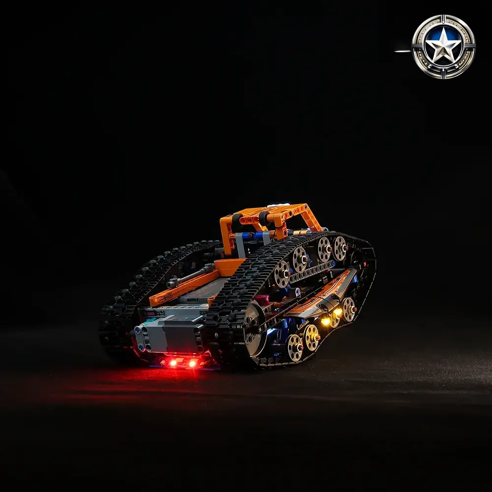 App Controlled Transformation Vehicle Light Kit Compatible Model 42140 Full Upgrade App Controlled Transformation Vehicle Light Kit Compatible Model 42140 Full Upgrade