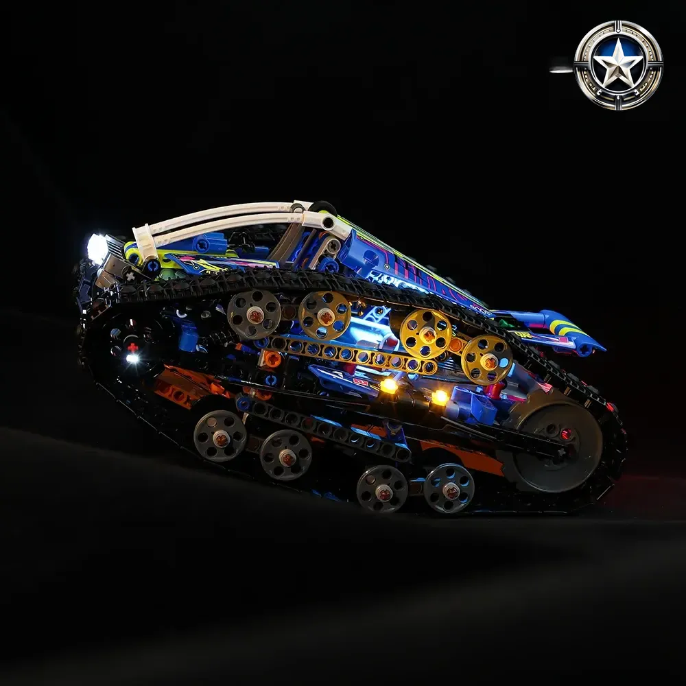 App Controlled Transformation Vehicle Light Kit Compatible Model 42140 Full Upgrade App Controlled Transformation Vehicle Light Kit Compatible Model 42140 Full Upgrade