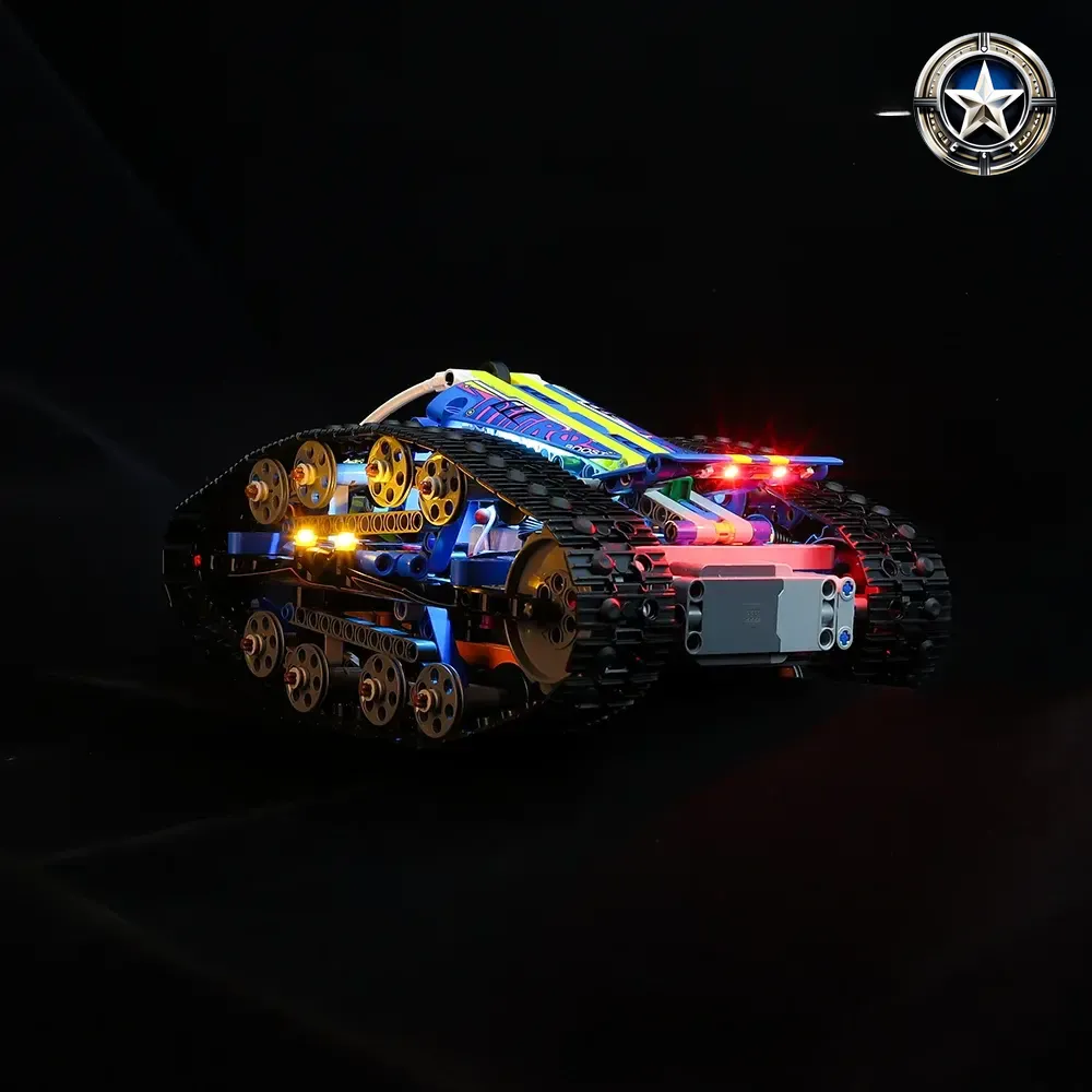 App Controlled Transformation Vehicle Light Kit Compatible Model 42140 Full Upgrade App Controlled Transformation Vehicle Light Kit Compatible Model 42140 Full Upgrade