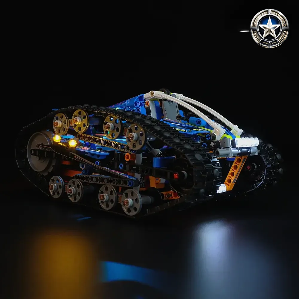 App Controlled Transformation Vehicle Light Kit Compatible Model 42140 Full Upgrade App Controlled Transformation Vehicle Light Kit Compatible Model 42140 Full Upgrade