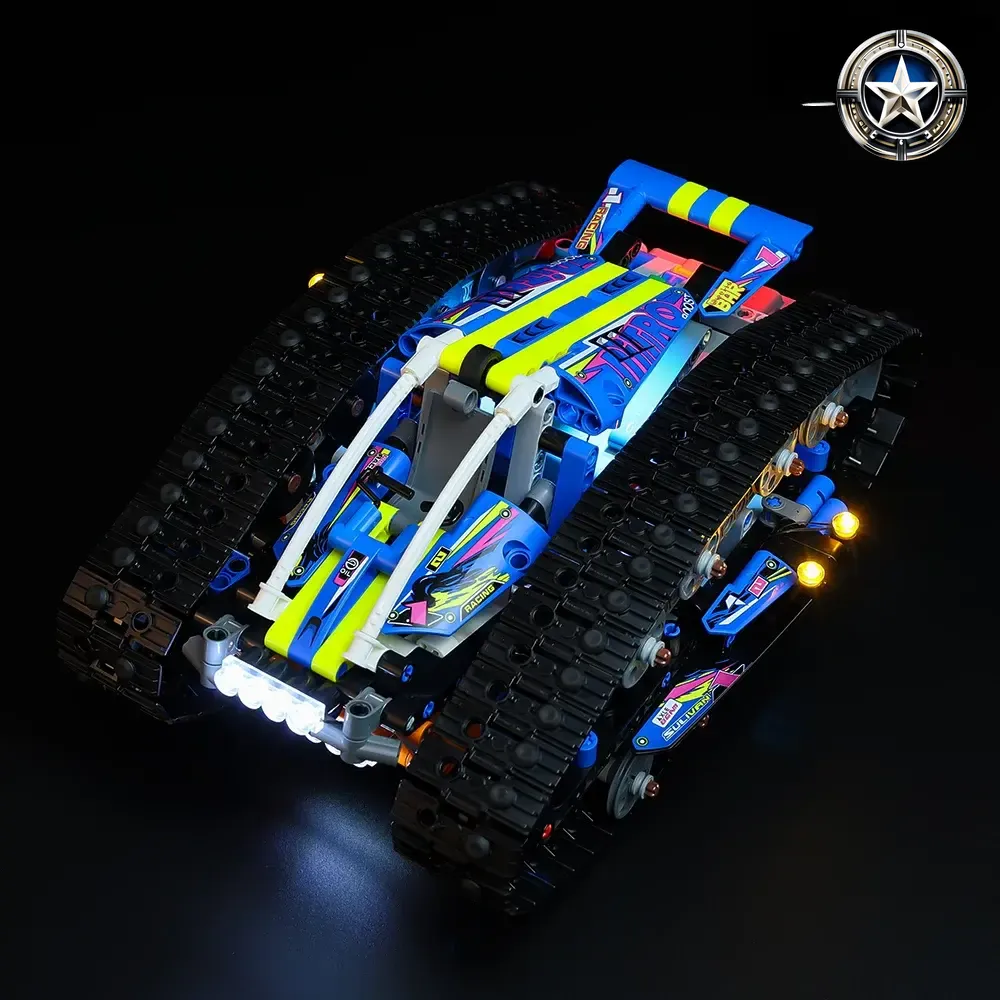 App Controlled Transformation Vehicle Light Kit Compatible Model 42140 Full Upgrade App Controlled Transformation Vehicle Light Kit Compatible Model 42140 Full Upgrade