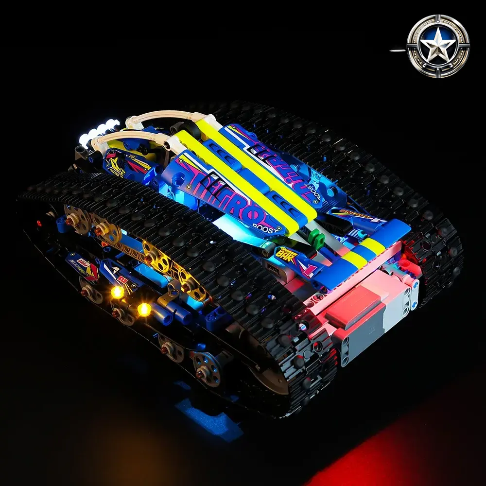 App Controlled Transformation Vehicle Light Kit Compatible Model 42140 Full Upgrade App Controlled Transformation Vehicle Light Kit Compatible Model 42140 Full Upgrade