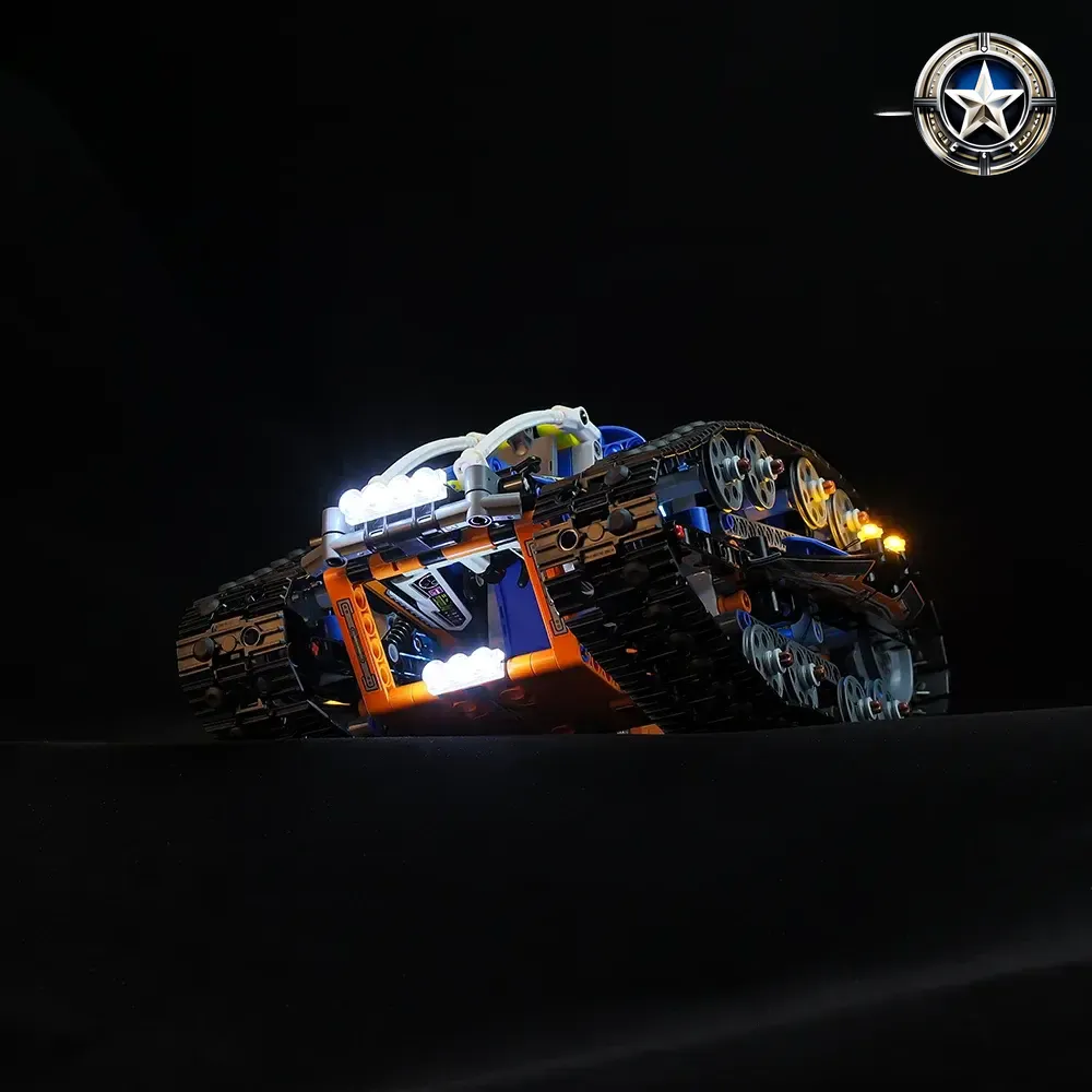 App Controlled Transformation Vehicle Light Kit Compatible Model 42140 Full Upgrade App Controlled Transformation Vehicle Light Kit Compatible Model 42140 Full Upgrade