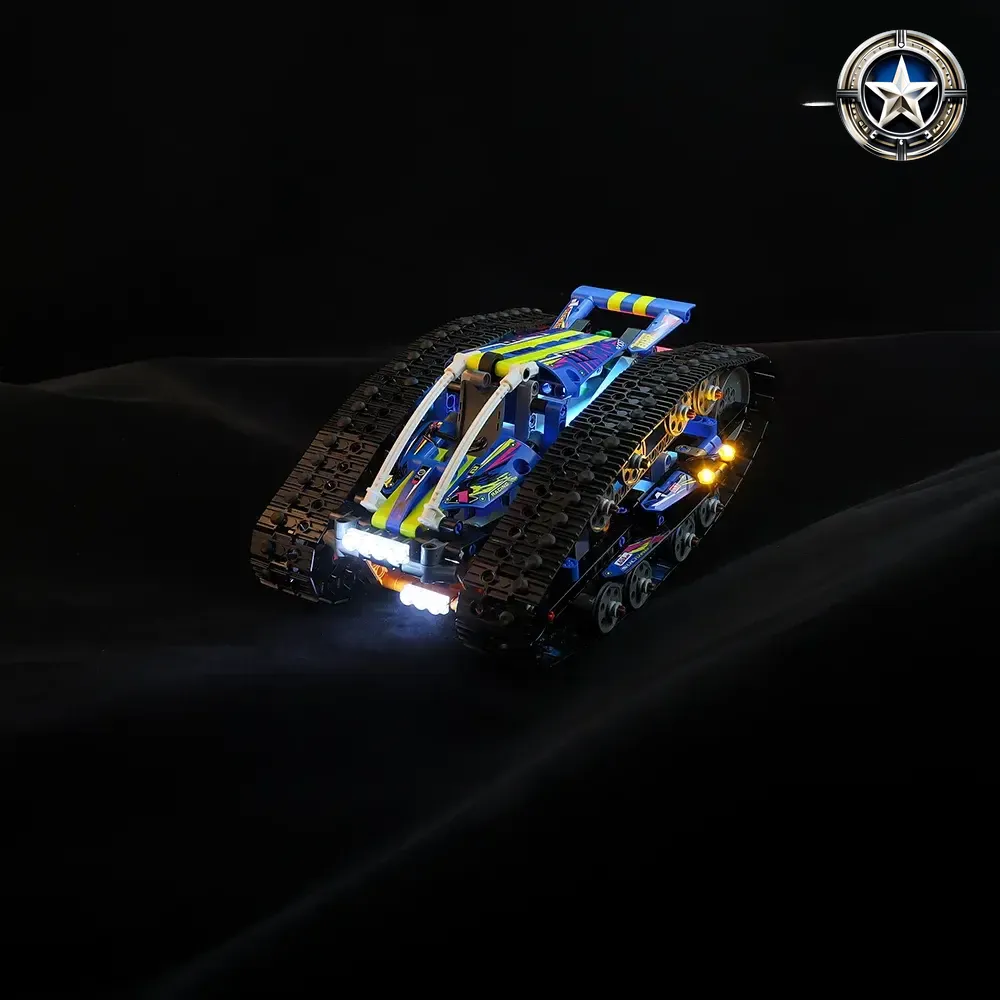 App Controlled Transformation Vehicle Light Kit Compatible Model 42140 Full Upgrade App Controlled Transformation Vehicle Light Kit Compatible Model 42140 Full Upgrade
