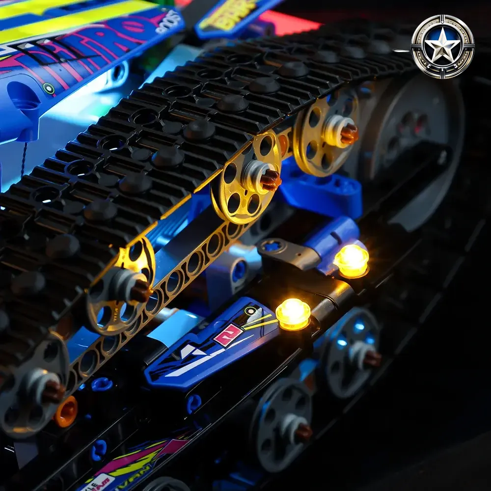 App Controlled Transformation Vehicle Light Kit Compatible Model 42140 Full Upgrade App Controlled Transformation Vehicle Light Kit Compatible Model 42140 Full Upgrade