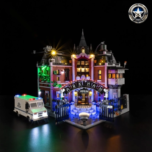 Arkham Asylum 76300 Lighting Kit for Enhanced Model Display and Illumination
