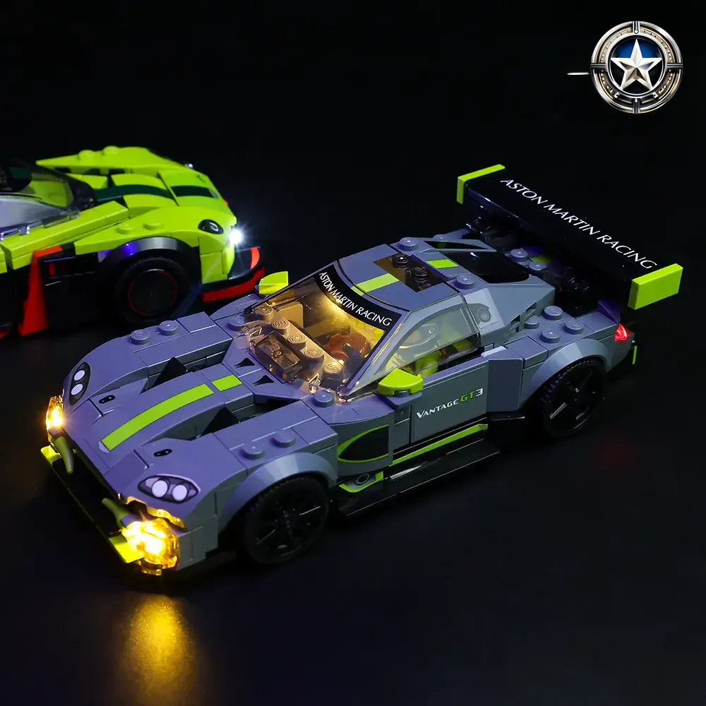 Light Kit for Aston Martin Valkyrie AMR Pro and Vantage GT3 Racing Model 76910 Light Kit for Aston Martin Valkyrie AMR Pro and Vantage GT3 Racing Model 76910