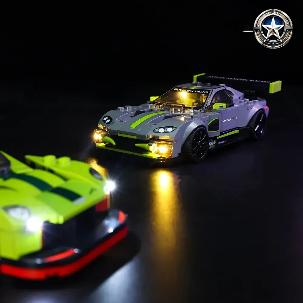 Light Kit for Aston Martin Valkyrie AMR Pro and Vantage GT3 Racing Model 76910 Light Kit for Aston Martin Valkyrie AMR Pro and Vantage GT3 Racing Model 76910