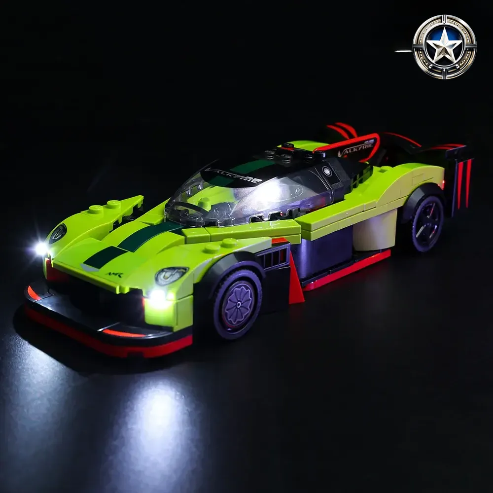 Light Kit for Aston Martin Valkyrie AMR Pro and Vantage GT3 Racing Model 76910 Light Kit for Aston Martin Valkyrie AMR Pro and Vantage GT3 Racing Model 76910