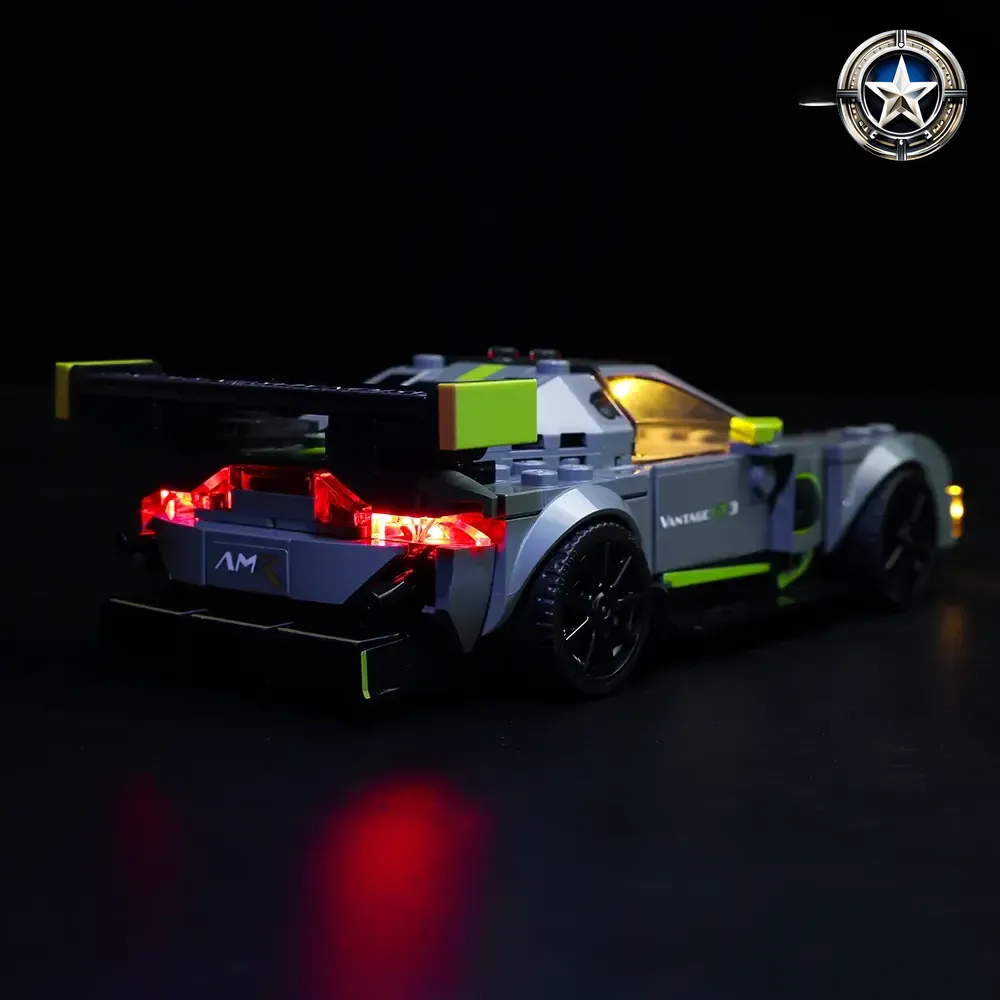 Light Kit for Aston Martin Valkyrie AMR Pro and Vantage GT3 Racing Model 76910 Light Kit for Aston Martin Valkyrie AMR Pro and Vantage GT3 Racing Model 76910