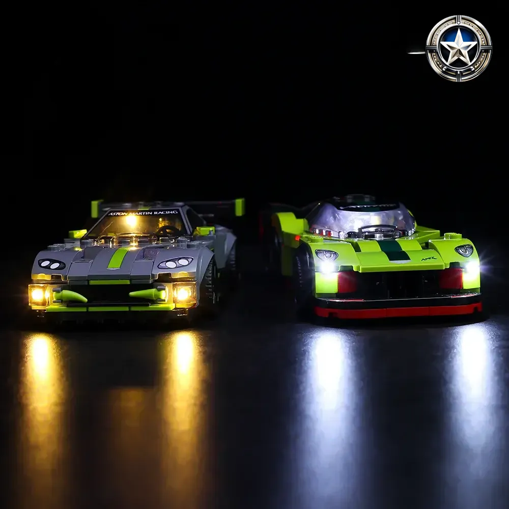 Light Kit for Aston Martin Valkyrie AMR Pro and Vantage GT3 Racing Model 76910 Light Kit for Aston Martin Valkyrie AMR Pro and Vantage GT3 Racing Model 76910