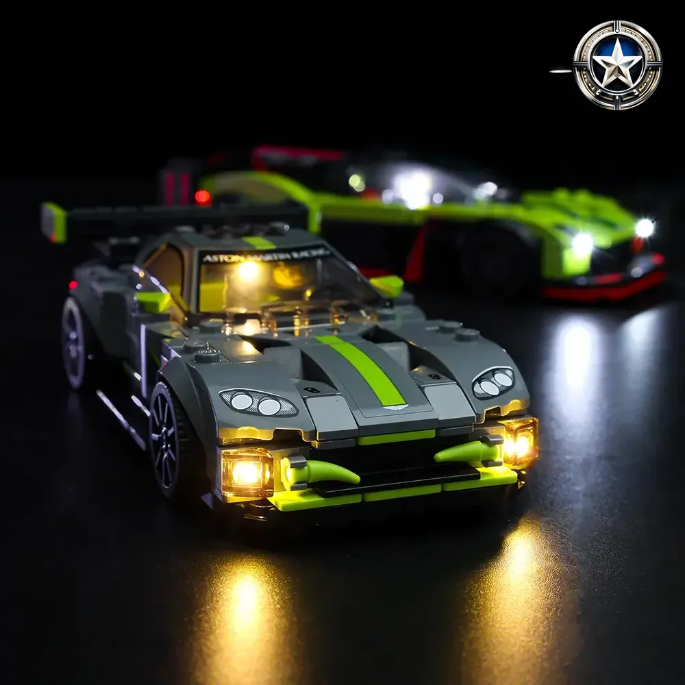 Light Kit for Aston Martin Valkyrie AMR Pro and Vantage GT3 Racing Model 76910 Light Kit for Aston Martin Valkyrie AMR Pro and Vantage GT3 Racing Model 76910