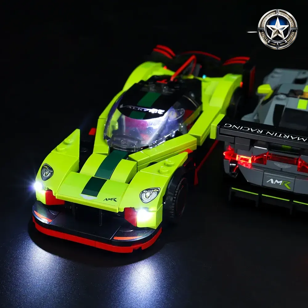 Light Kit for Aston Martin Valkyrie AMR Pro and Vantage GT3 Racing Model 76910 Light Kit for Aston Martin Valkyrie AMR Pro and Vantage GT3 Racing Model 76910