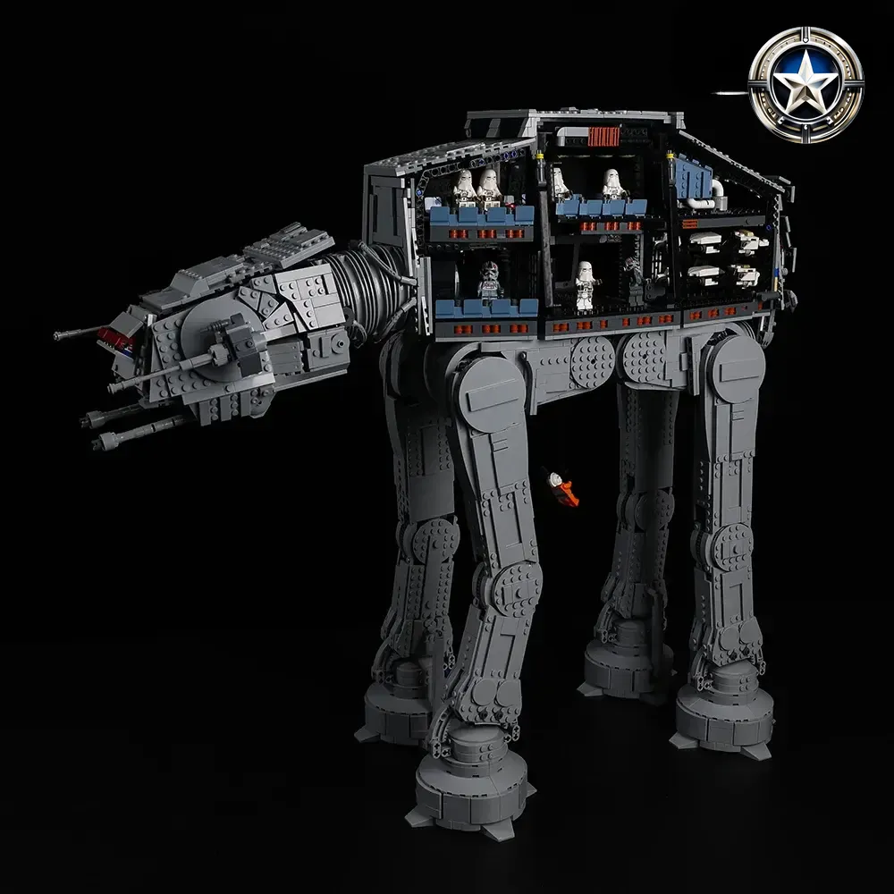Light Kit Compatible with LEGO Star Wars AT AT Model Set 75313 Complete Lighting Upgrade Light Kit Compatible with LEGO Star Wars AT AT Model Set 75313 Complete Lighting Upgrade