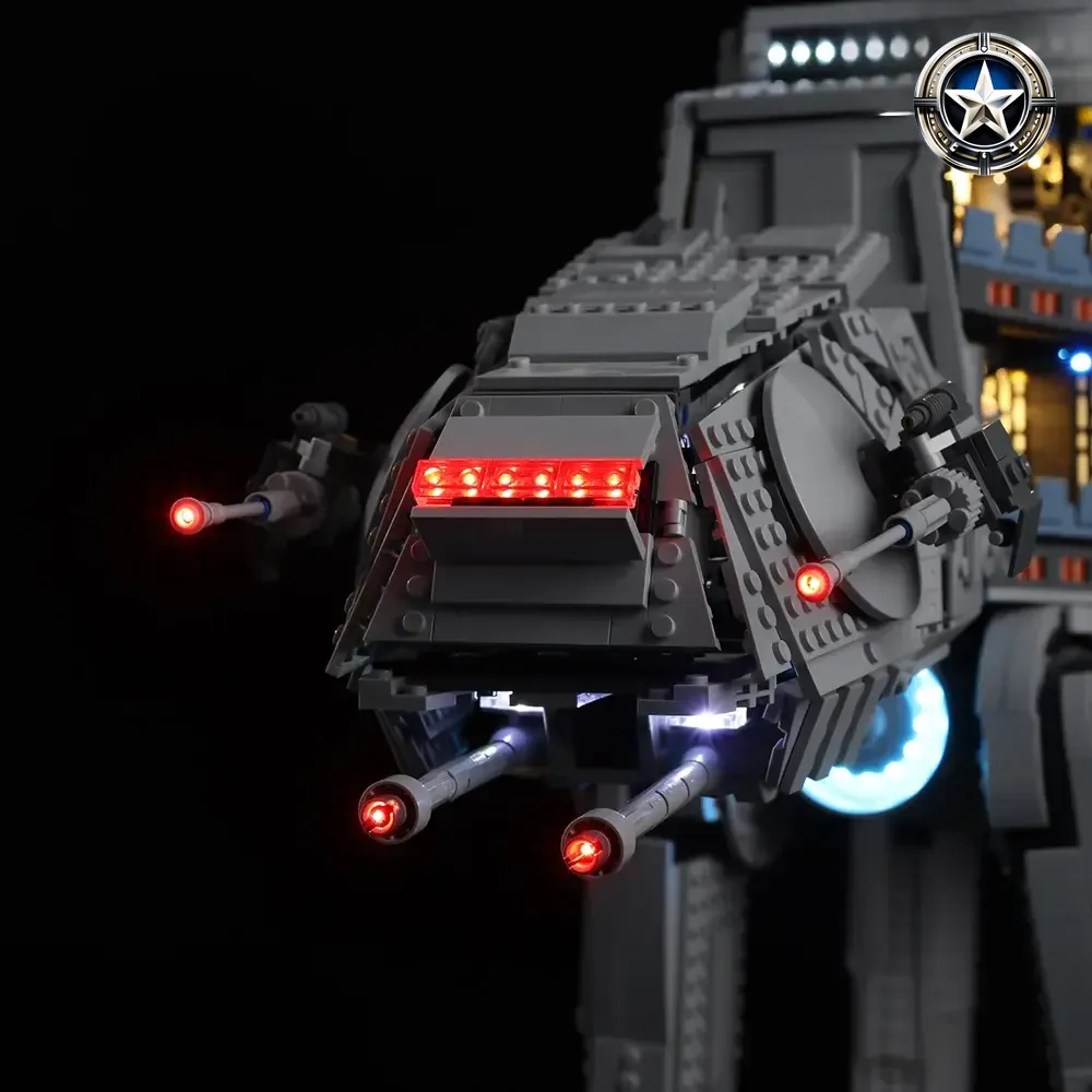 Light Kit Compatible with LEGO Star Wars AT AT Model Set 75313 Complete Lighting Upgrade Light Kit Compatible with LEGO Star Wars AT AT Model Set 75313 Complete Lighting Upgrade